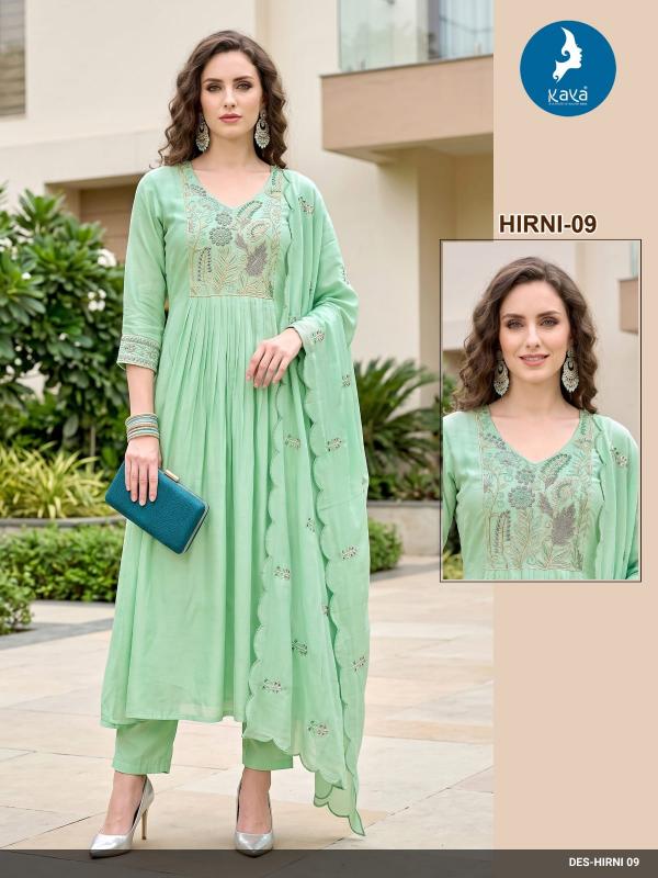 Kaya hirni anarkali 3pcs kurtis wholesale